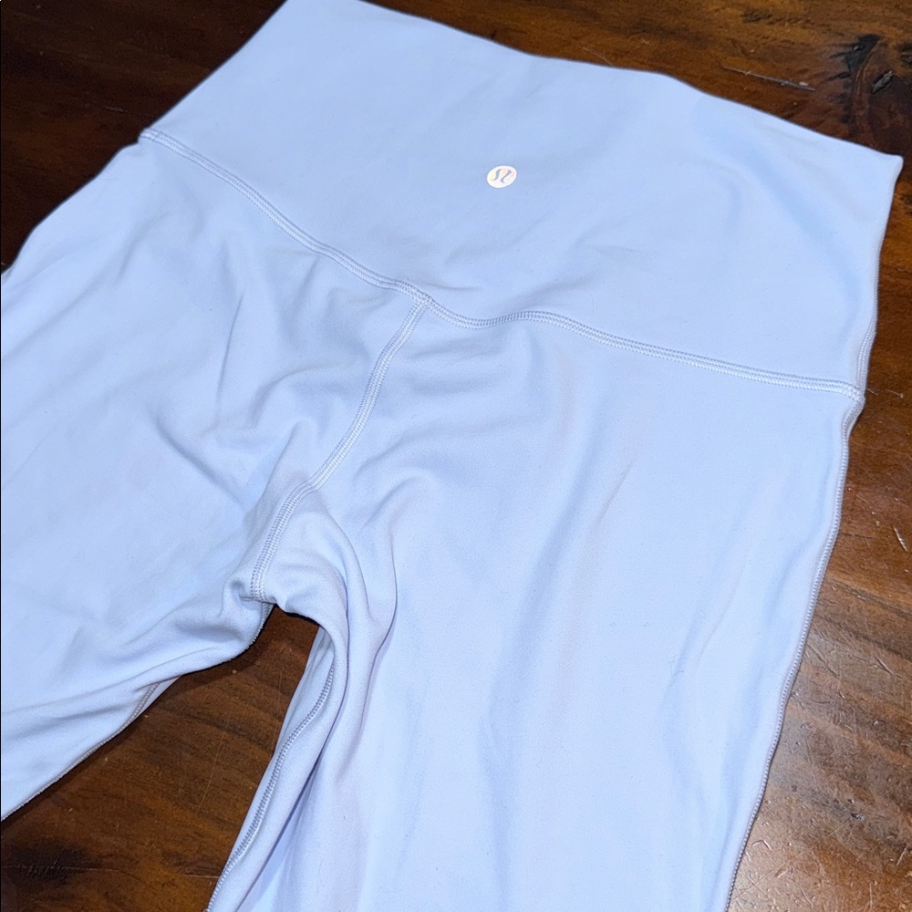 LULULEMON DOUBLE LAYERED BABY BLUE LEGGINGS🦋